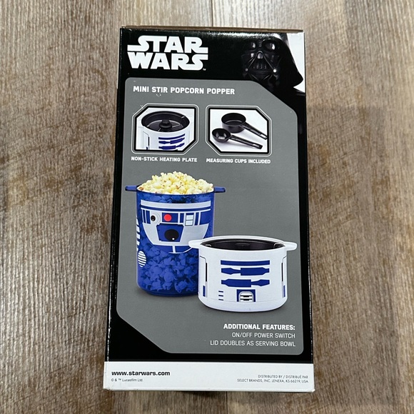 Star Wars‎ R2-D2 Mini Stir Popcorn Popper New In Box - Picture 5 of 9